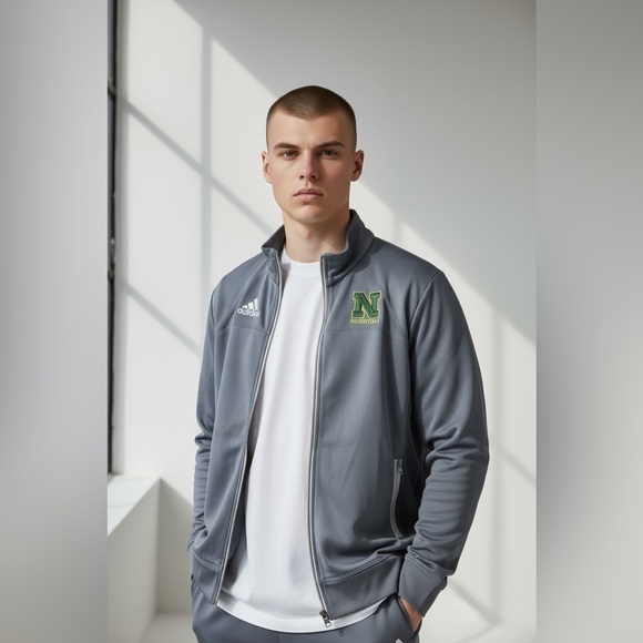 adidas Other - Adidas Gray Track Climalite Jacket‎ Long Sleeve Men’s Size Small